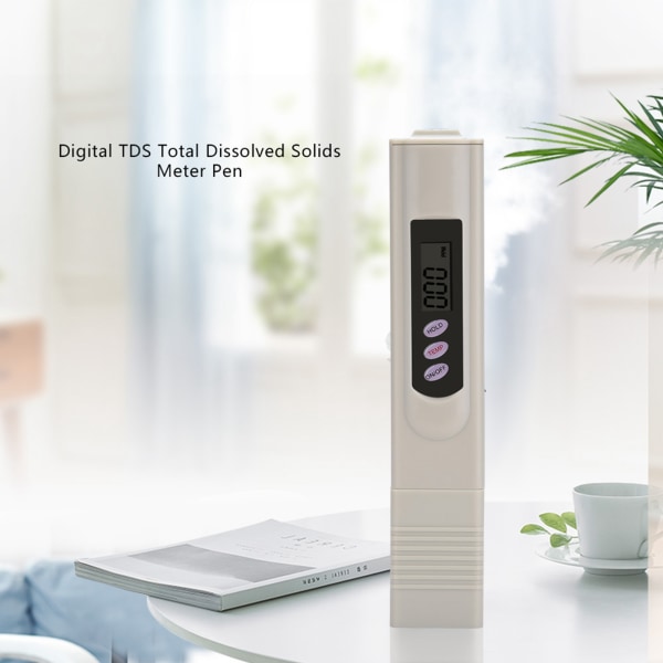 1 st Digital TDS Total Dissolved Solids Meter Pen Vattenkvalitet Renhet TEMP/PPM Testning