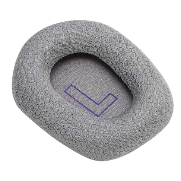 Earpads-tyynyt Hengittävät Mukavat Joustavat Vaihtoehtoiset Korvatyynyt Logitech G733 -kuulokkeille Hopea Harmaa