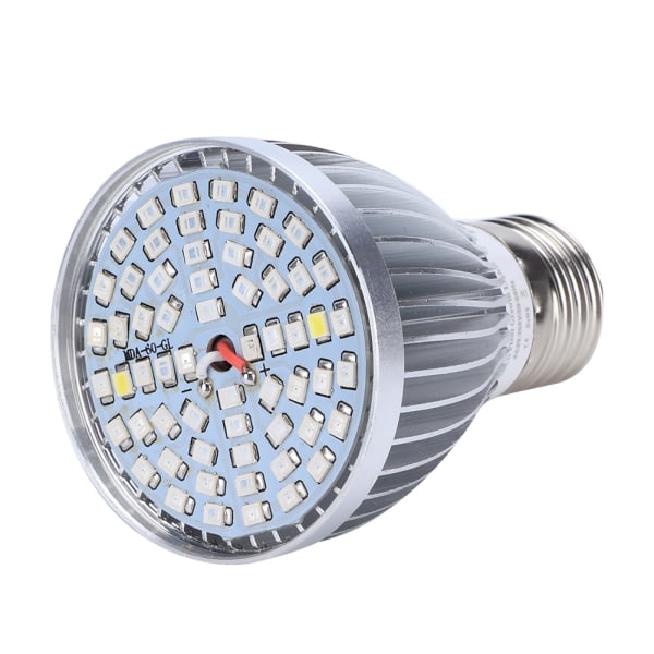 60W 60LED Full Spectrum Växtlampa Glödlampa för Växt Hydroponisk Blomplantering Odling 85-265V