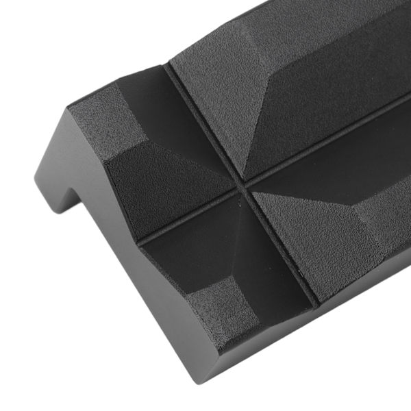 1 par skruvstädsskydd i aluminiumlegering, höghållfast bänkskruvstädsskydd, svart