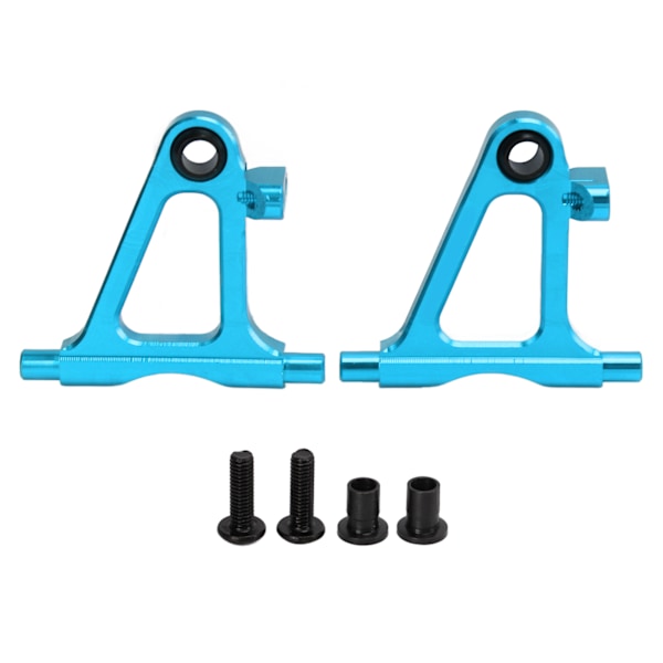 Metall Front Nedre Upphängningsarmar Svingarm för Tamiya TT02 1/10 RC Bil Uppgraderingsdelar Blå