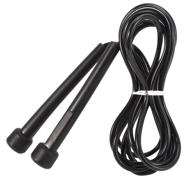 2 stk. Speed Skipping Jumping Rope med plasthåndtak Fitness Treningsutstyr Sport UtstyrSvart