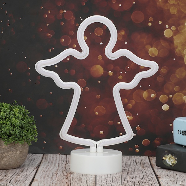 Round Base Cute Distinctive Unique Shape LED Light Decorative Light for Home Table DecorationAngle