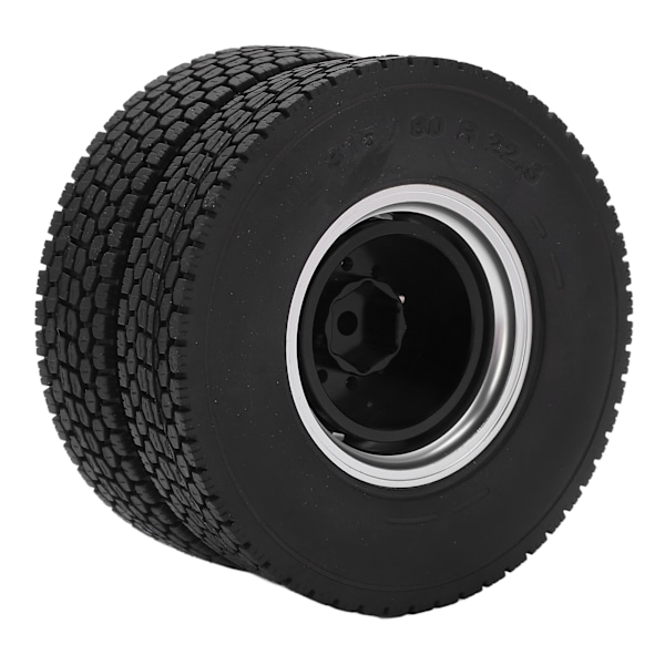 2 st RC-bakdäck med stark dämpningsprestanda, fjärrstyrda bilaccessoarer för 1/14 släpvagn