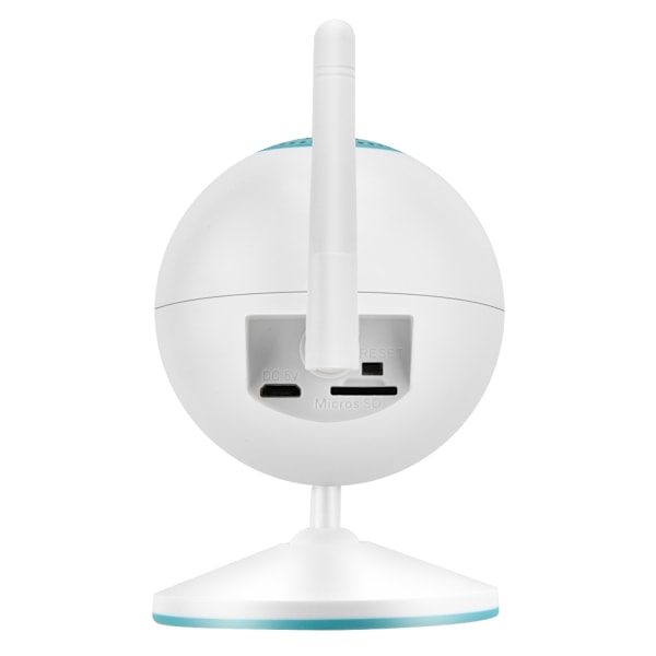 1080P WiFi CCTV Fuldfarve Nattesyn Indoor Hjemovervågning Mini Sikkerhed IP Kamera til Onvif 100‑240V