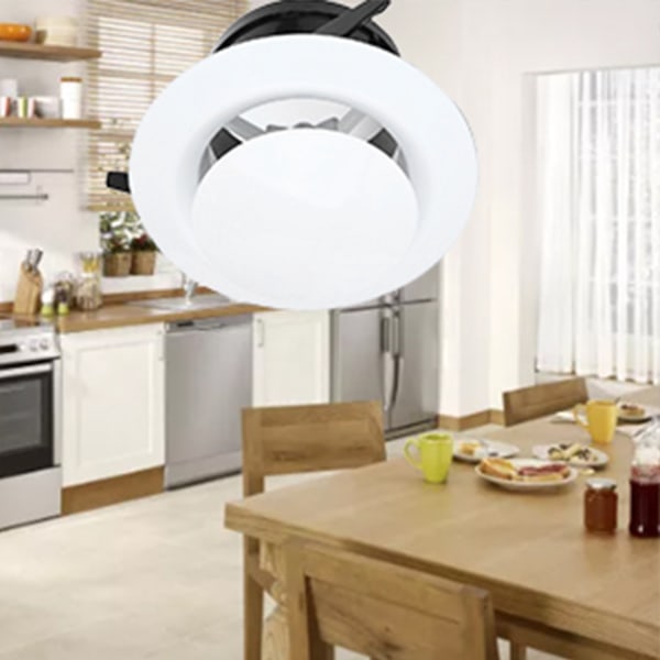 Takdiffusor Avgasutblåsningsventilationsrörsslangsskydd (100 mm)