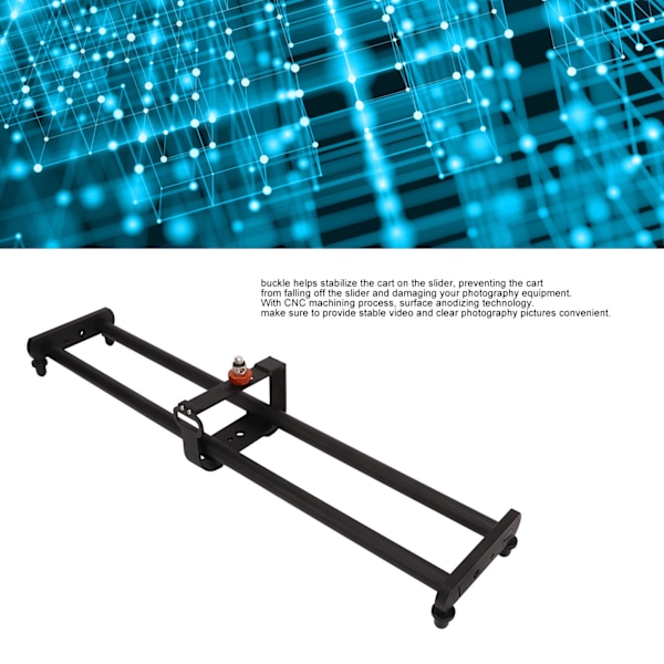 60cm Motoriserad Kameraslider Justerbar Legering Spår Dolly Rail Kameraslider För L5i Bil Special