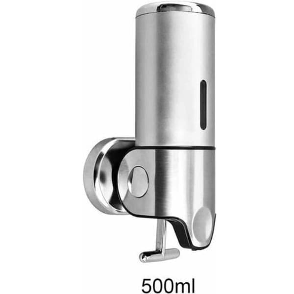 500 ml Manuell Väggmonterad Tvåldispenser ABS Rostfritt Stål Kök Badrum