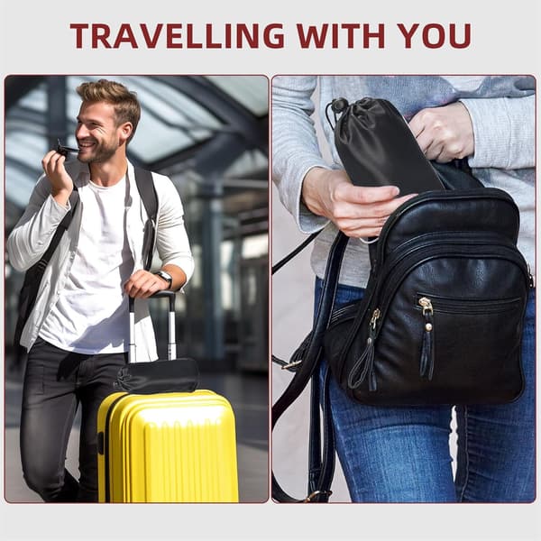 Fotohängmatta för flygresor 2-pack minnesskum flygplansfotohängmatta ger fotstöd för flygresor bärbara flygresor