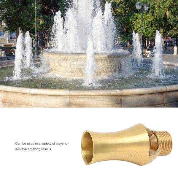 G1/2 naaras kierre G3/4 uros kierre Cedar suihkulähteen suutin säädettävä suihkupää allas sprinkleri