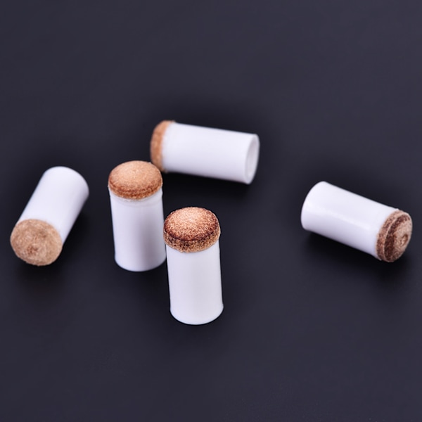 10 st Biljard Snooker Pool Köspets Byte Tillbehör (13mm)