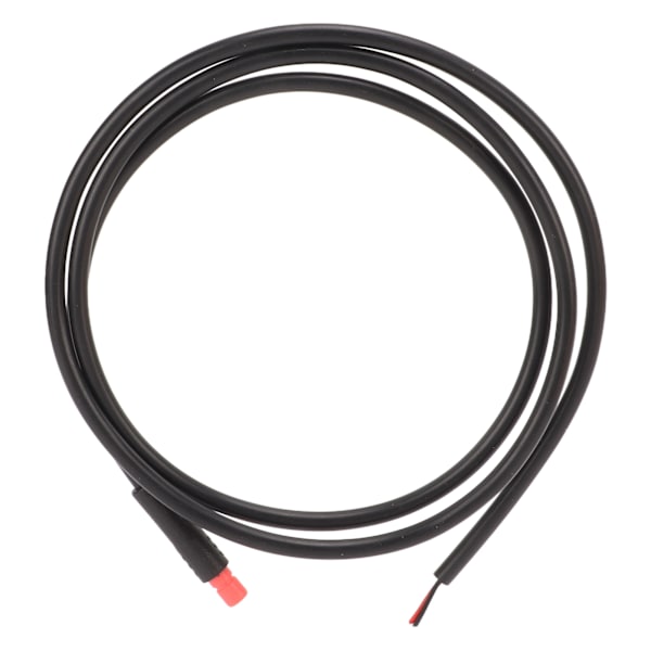 Elektrisk sykkelkonverteringskabel 32,7 tommer robust holdbar 2-pin hann bred applikasjon Ebike signalextensjonslinje