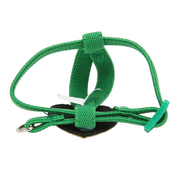 Fågel sele koppel stretchig justerbar lätt papegoja flygande dragrep för undulater kärleksfåglar 25,5 cm