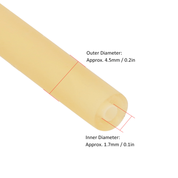 1 / 3 / 5M Hög elastisk naturlig mjuk latex slangbellor rör slangband för jaktskytte (1m)