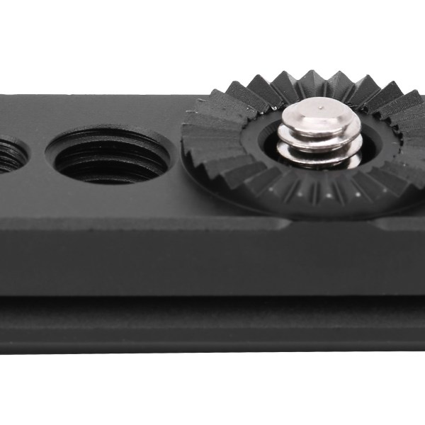Legering til kamerastabilisator i aluminium, adapterplade til ZHIYUN weebill s sort