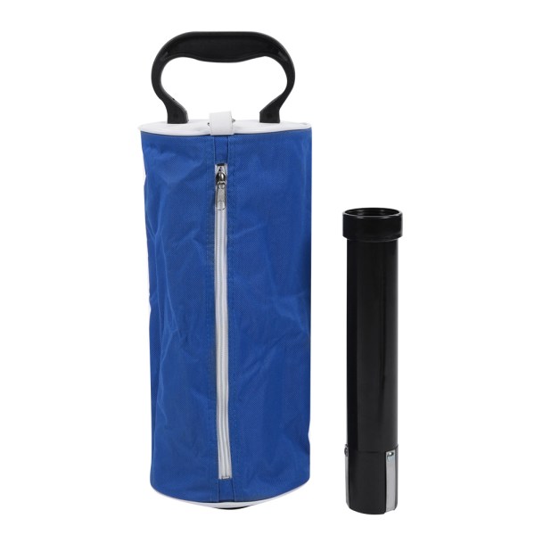 Bærbar golfballplukker plukkeveske Lomme Oppbevaringsveske for oppbevaringsenhet (blå)
