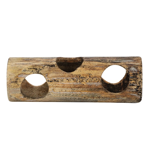 Husdjur Hamster Bambu Tunnel Rörsform Leksak för att Spela Tand Slipning(M)