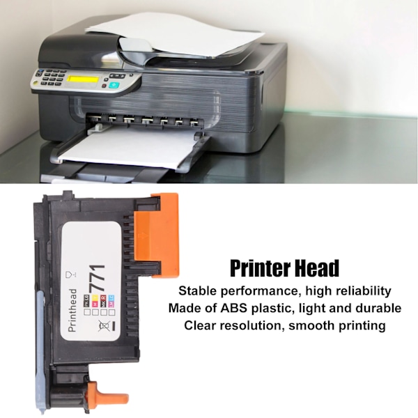 Printerhoved Udskiftning ABS Plast Printhead til DesignJet Z6200 Z6600 Z6800 Z6810
