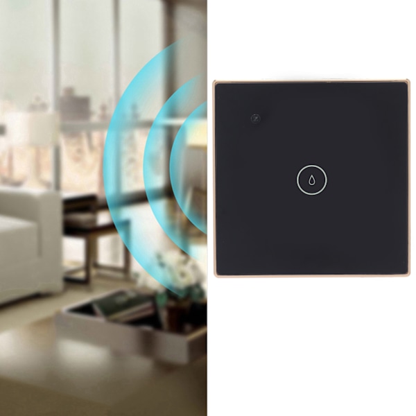 Trådlös Ljusbrytare 1‑Gang 20A Zigbee V3.0 Touchkontroll Väggpanel EU 95‑250V/AC