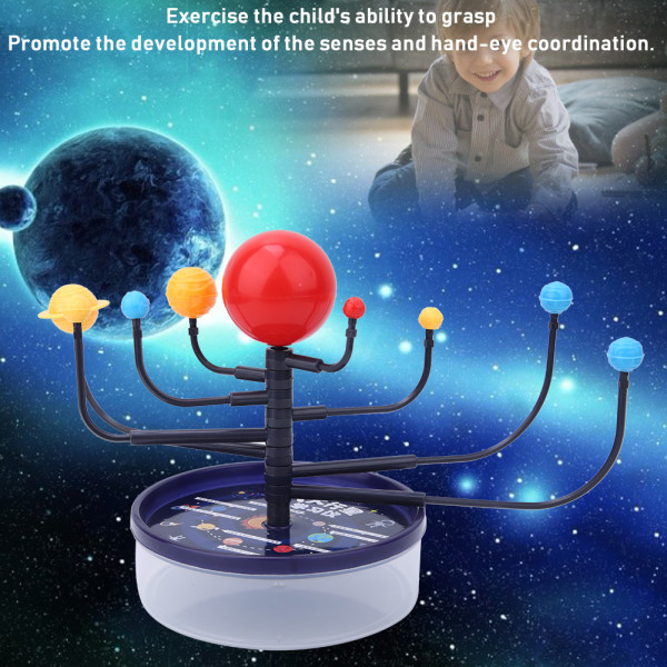 2 Æske/Pakke Milky Way Solsystem Planeter Model DIY Skoler Fysisk Videnskab Eksperimenter Legetøj