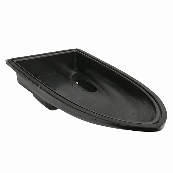 Svart bottenskal för Flytec V007 trådlös fiskebete båt fiskfinder tillbehör