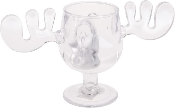Christmas Vacation Akryl Elgkopp - Elgkrus - 11,4 cm - 177 ml, Klar