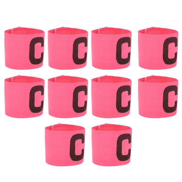 10Pcs Running Exercise Football Header Game Brassard Armband Elastic Paste Winding C Wordpink