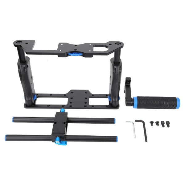 YELANGU C2 DSLR-kameramontering med topphandtag grepp fotostudiokit kaninstabilisator