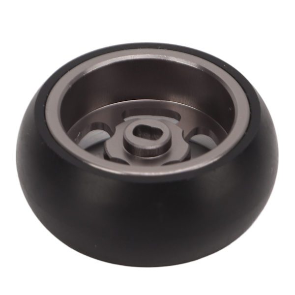 4 st RC-däck 5-uddig stjärna aluminiumlegering stark dämpning glänsande RC-driftrdäck för 1/28 för K969 för K989 för P929 Titanium
