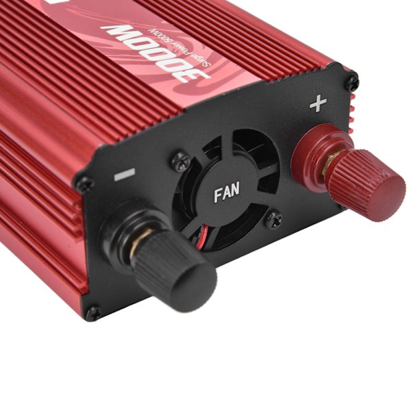 DC till AC-omvandlare Aluminiumlegering Smart Repair Sinusvåg Power Inverters 3000W 12V till 110V