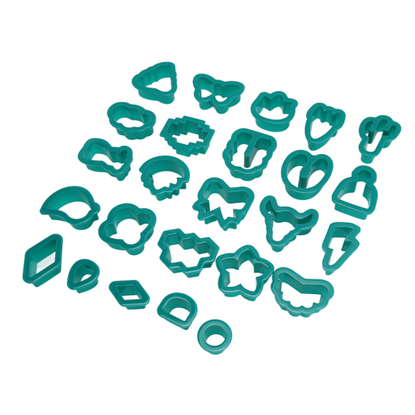 193 st Polymer Clay Cutters Set Enkelt Handhavande Rika Tillbehör Hållbara Plast Clay Örhänge Cutters för Smyckestillverkning