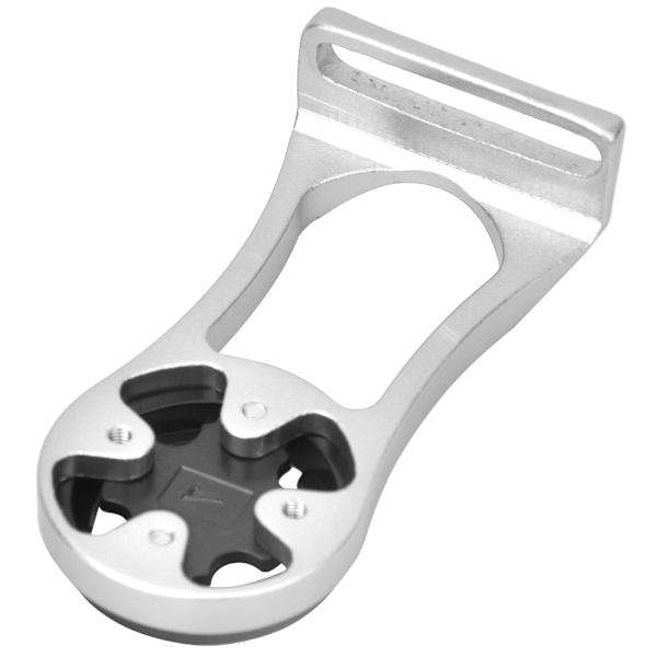 Aluminiumlegering cykelbordram cykelkamera computer styr montering beslag holder tilbehørssølv
