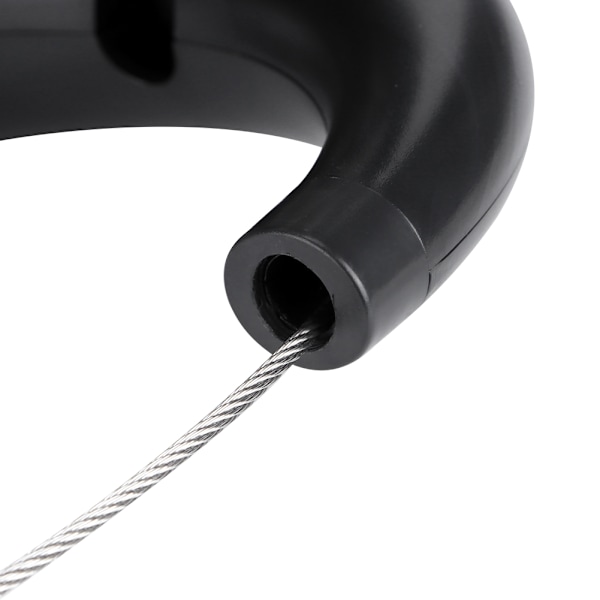 Ugglaformad handsfree nackhängd fläkt, bärbar USB-hopfällbar kylfläkt för hemmakontor, svart