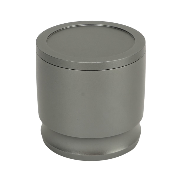Doseringsringer Presse Aluminiumslegering Anti-flyvende kaffepulverplukker Kaffeutstyr 58 mm grå