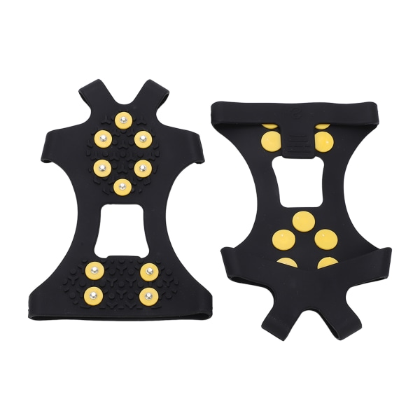 10 Tandars Utomhus Klättring Stegar Anti Slip Rostfritt Stål Bergsklättring Is Snö GripperS Storlek