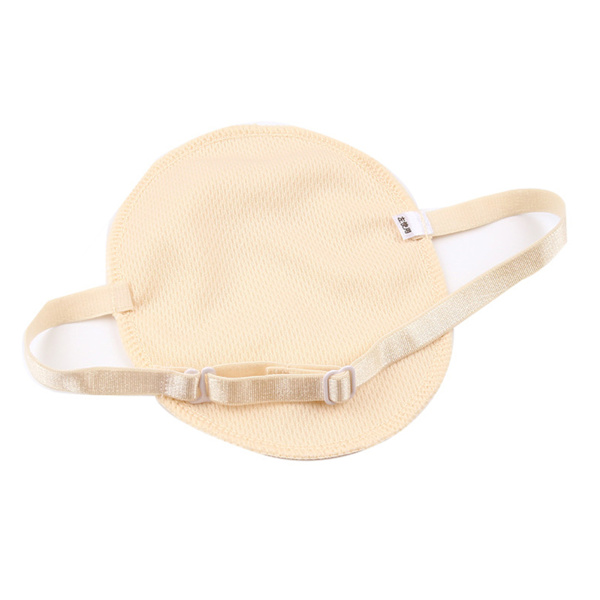 1 par underarm svetteputer absorberende pustende lim gjenbrukbare armhule underarm skjold for utendørs reise lys hudfarge mesh