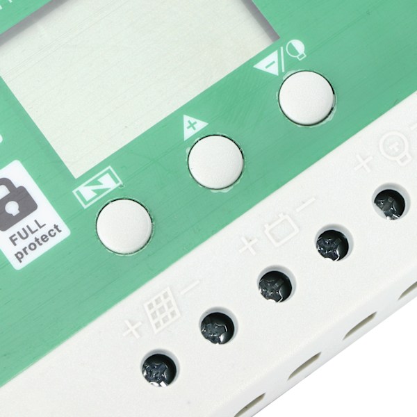 20A 12V 24V LCD-display Solladdningsregulator PWM Automatisk Fokusering Spårning Laddning