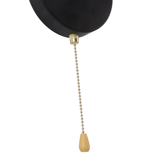 Retro væglampe E27 E26 Jern Justerbar Vintage Vægmonteret Lampe Belysningsarmatur Sæt med Afbryder til Soveværelse Stue Bar 85‑265V Guld