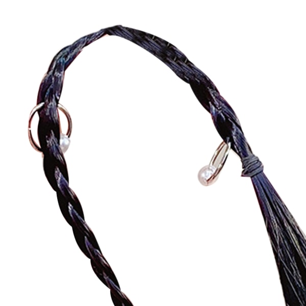 Bokse Paryk Hestehale med Clip Høj Temperatur Fiber Kvinde Winding Extension Bokse Flettet Hår Perle Type