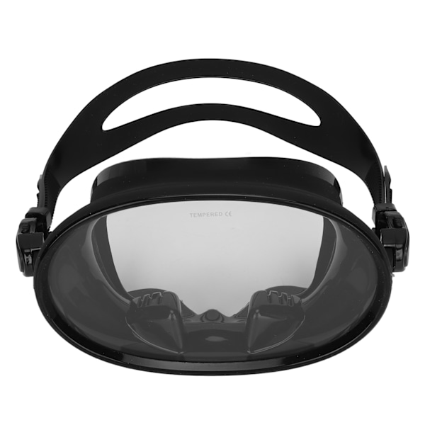 Professionelt snorkeludstyr med næseklemme til dykning, dugfri hærdet glas, universal tilbehør til mænd og kvinder
