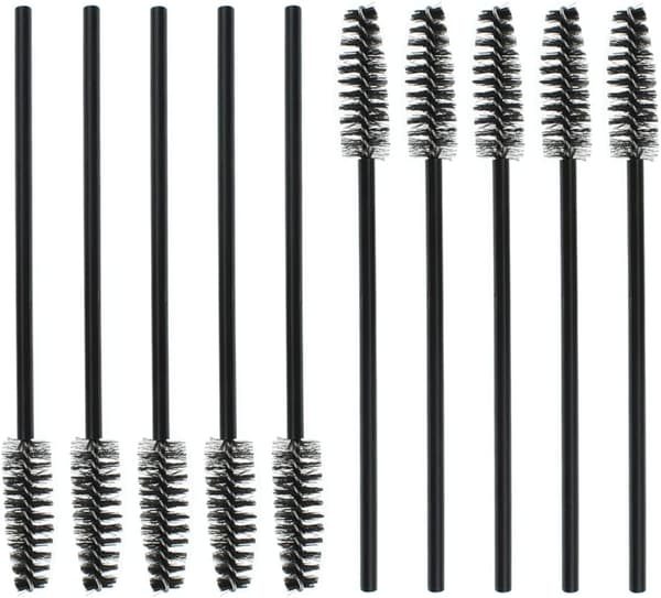 50 stk. Øjenvippe Øjenbrynsbørster Mascara Børster Engangs Makeupbørster til Øjenvippeforlængelser