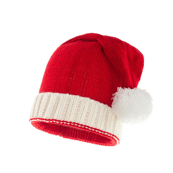 Syksyn ja talven joulu vanhemman ja lapsen hattu lämmin virkattu äiti ja vauva pipo Bonnet hattu neulottu villahattu