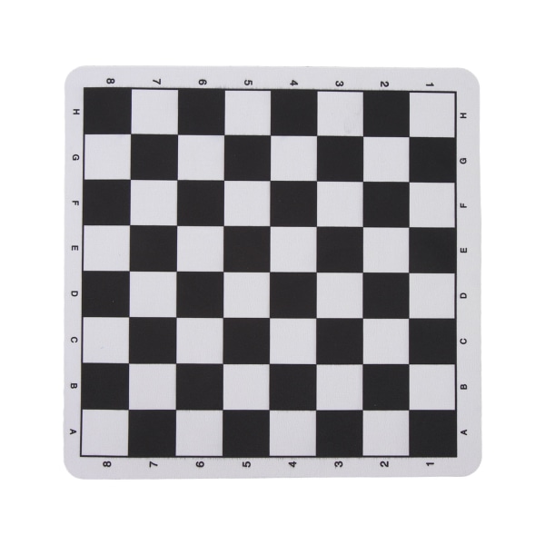 PU Leather Chess Board 24x23.6cm Tear Resistance Washable Portable International Chess Mouse Pad