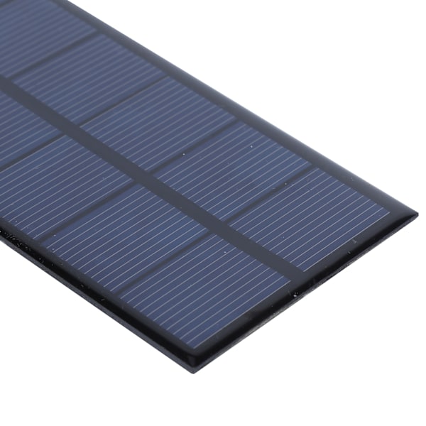 1W 3V Bærbar Krystallinsk Silicium Solcellepanel Udendørs til DIY Strømladerforsyning