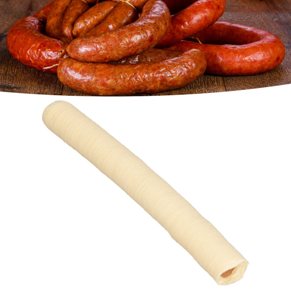 Fyldning af bagte pølsehylstre Ham Collagen Hylste Tørre Svinepølsehylstre Rør Til Pølsemager