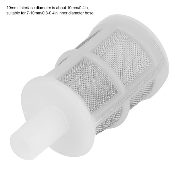 10 stk. Akvarie Vandpumpe Filter Rengøring Net Tilbehør til Fisketank 10MM
