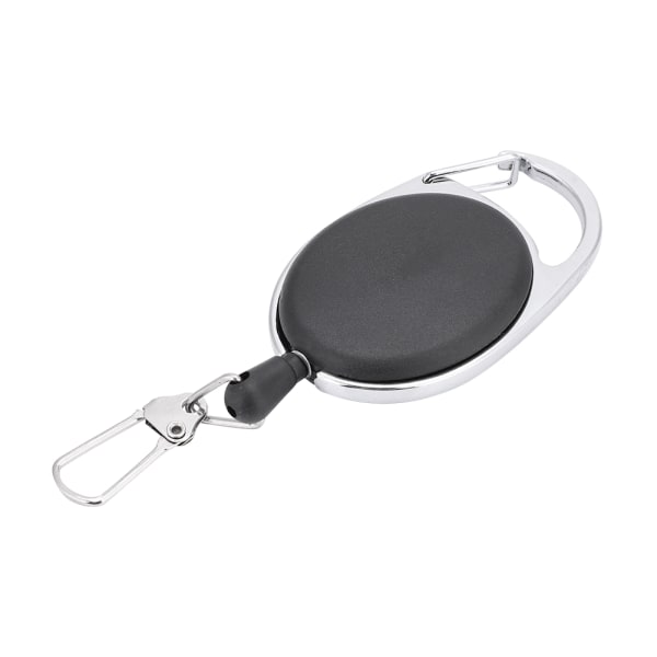 Utomhus Retractable Wire Nyckelring Anti-stöld Anti-förlorad Nyckelring Campingverktyg Karabiner