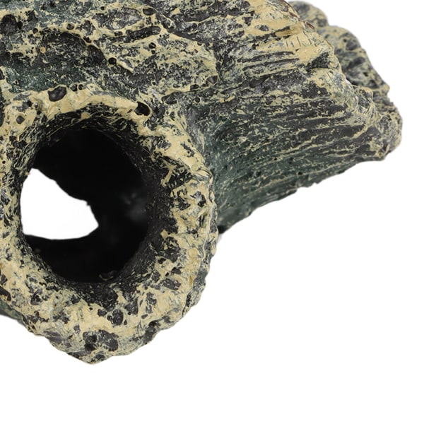 Akvarie Trestamme Treetrehus Akvarie Gjemmested Huler Dekorasjoner for Betta Skilpadder Små Firfisler Reptiler