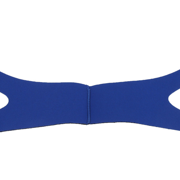 Anti-snork Triangle Belt Stopp Snorking Belt Søvnstøtte Stropp Natt Sovehjelp VerktøyBlå
