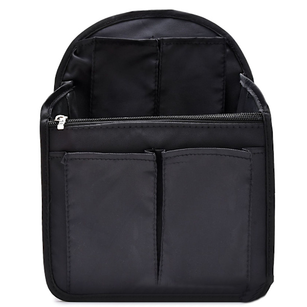 Vattentät Oxford-tyg Butiksryggsäck Organizer Insert Resväska Multi Pocket Väska i Väska Organizer